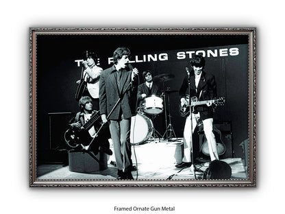 Rolling Stones Ready Steady Go Poster