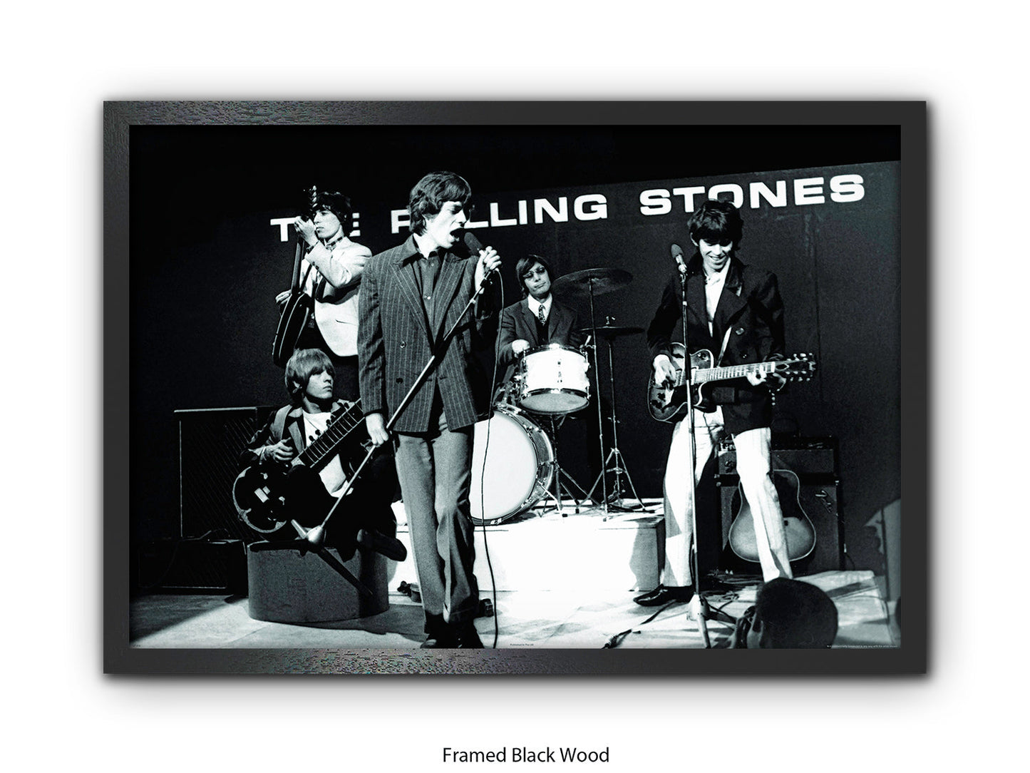 Rolling Stones Ready Steady Go Poster