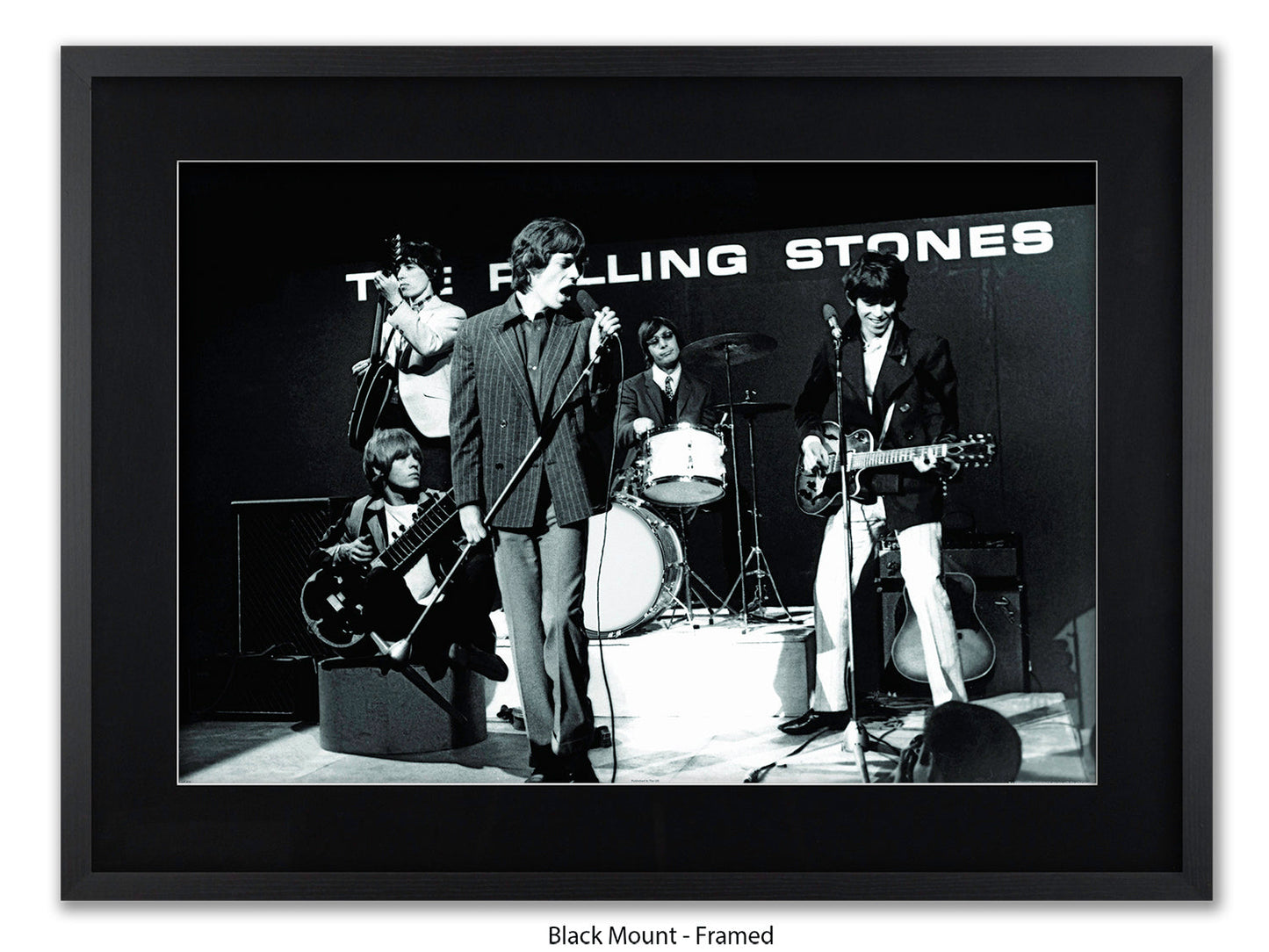 Rolling Stones Ready Steady Go Poster