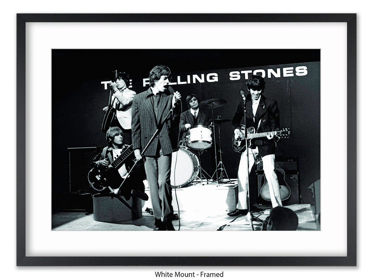 Rolling Stones Ready Steady Go Poster