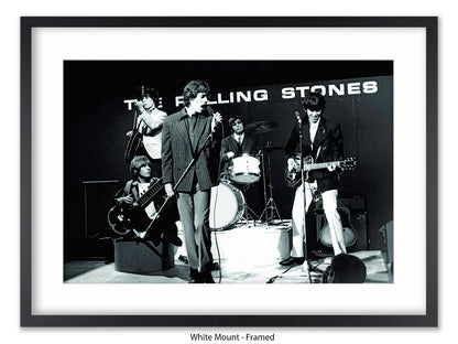 Rolling Stones Ready Steady Go Poster
