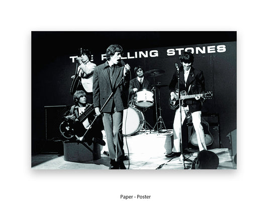 Rolling Stones Ready Steady Go Poster