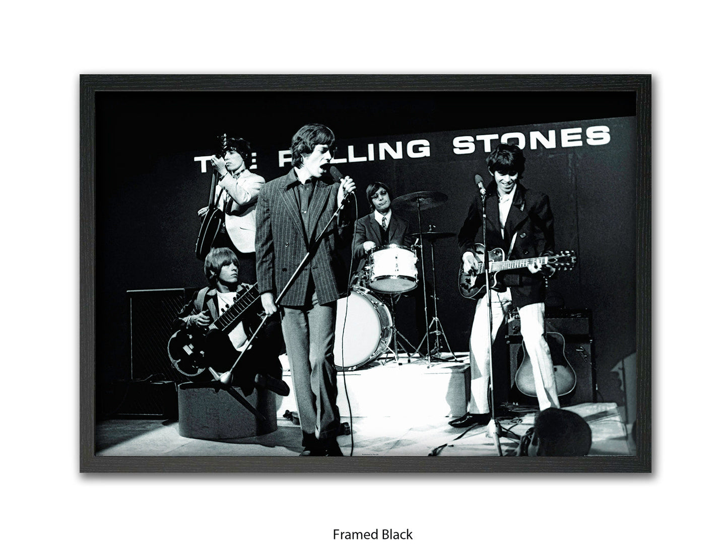 Rolling Stones Ready Steady Go Poster