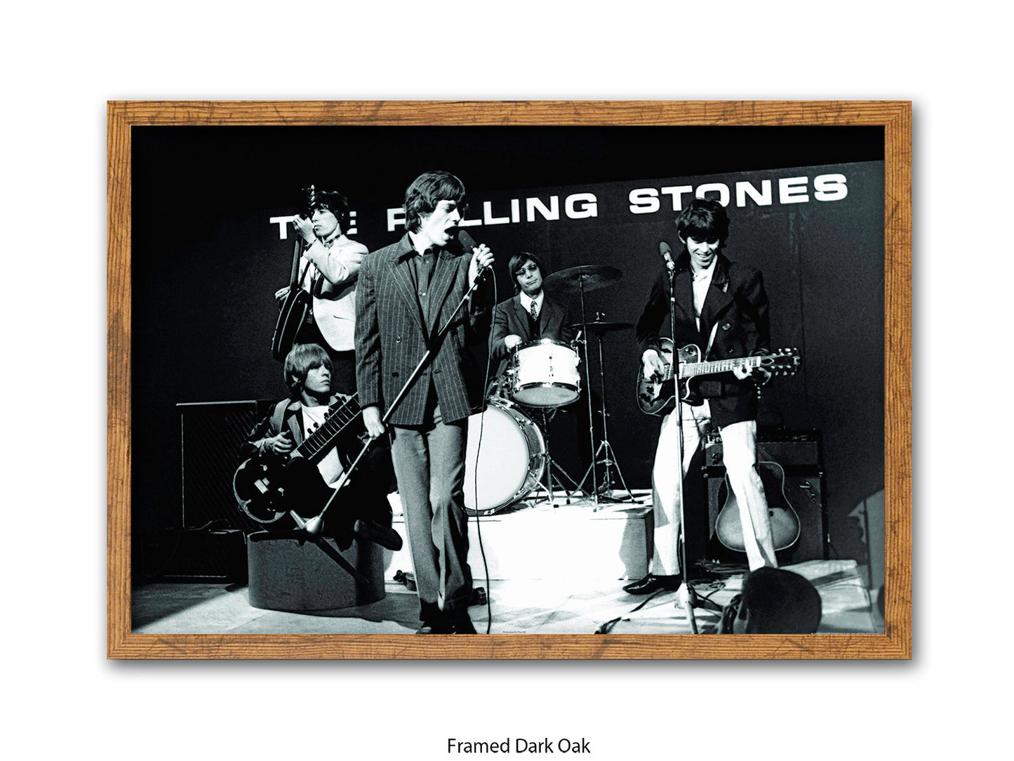 Rolling Stones Ready Steady Go Poster