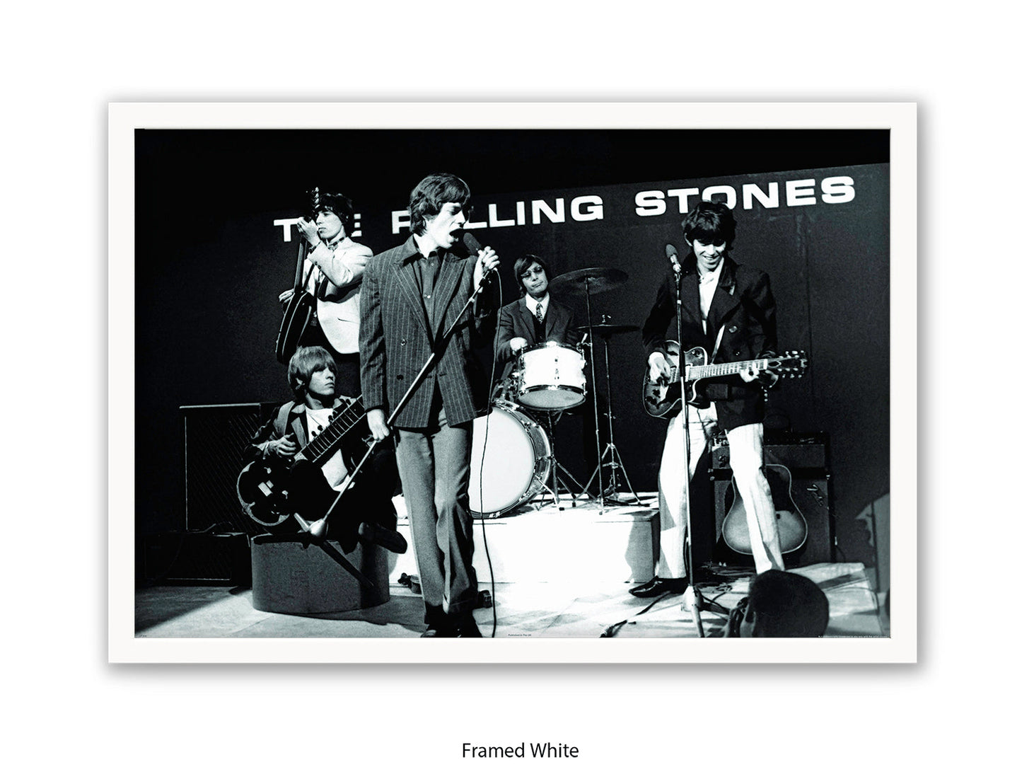 Rolling Stones Ready Steady Go Poster