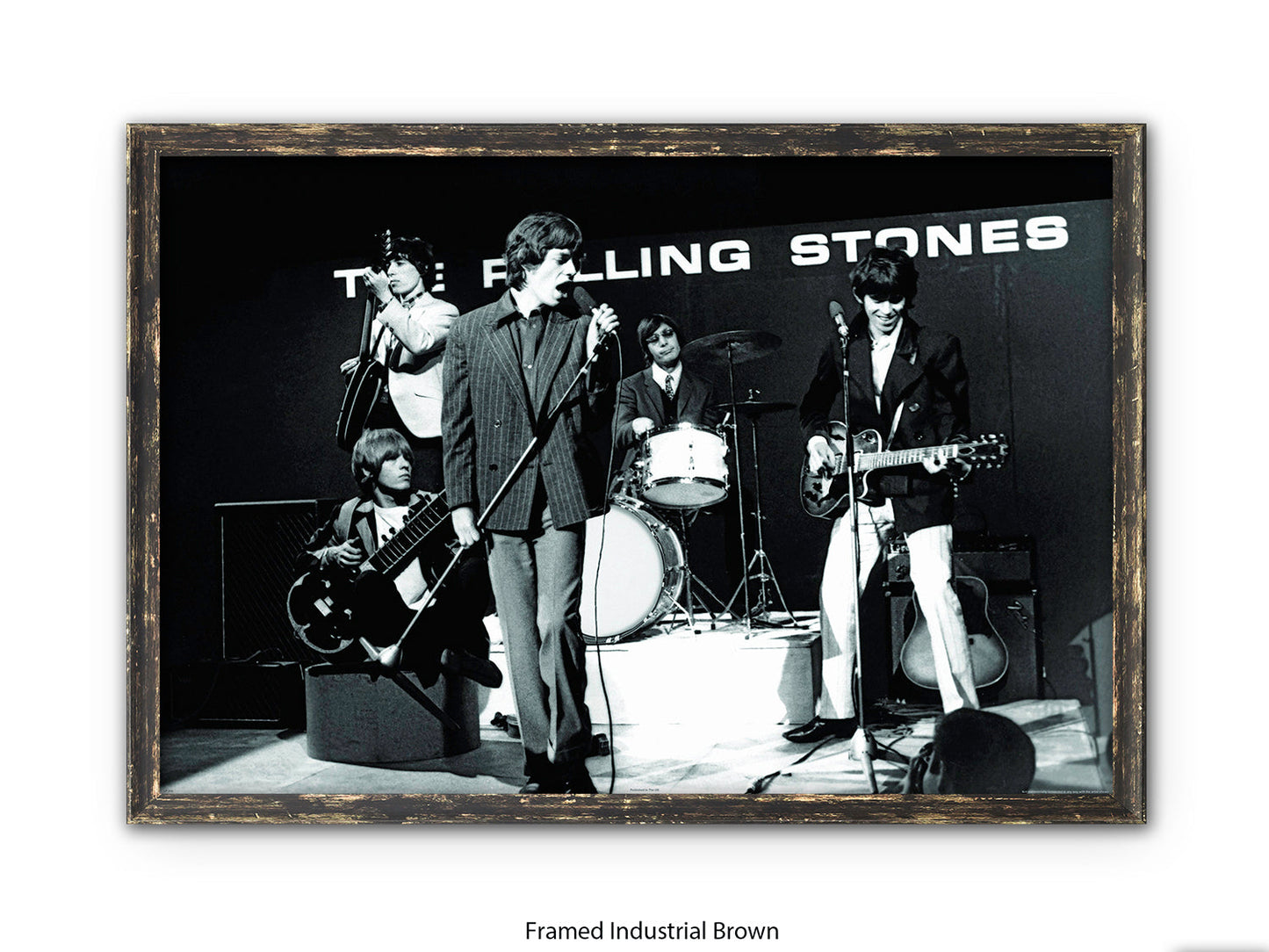 Rolling Stones Ready Steady Go Poster
