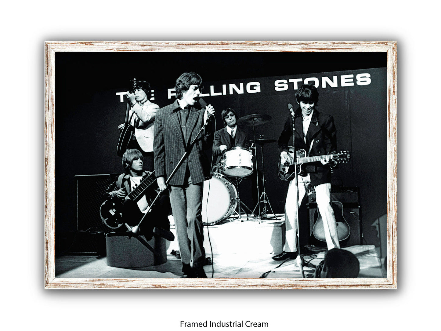 Rolling Stones Ready Steady Go Poster