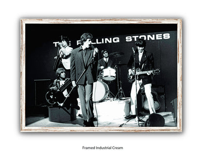 Rolling Stones Ready Steady Go Poster