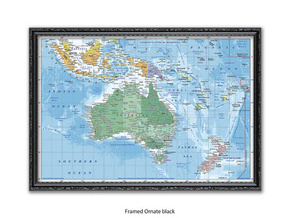 Australasia Map