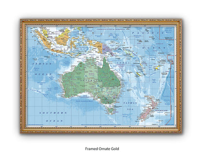 Australasia Map