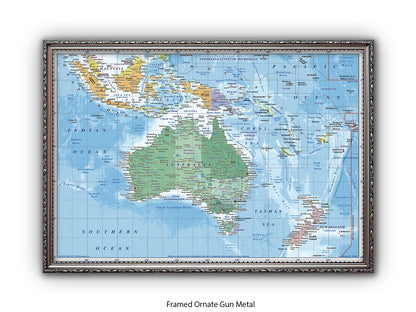 Australasia Map