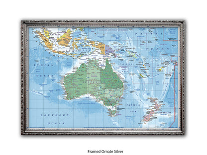 Australasia Map