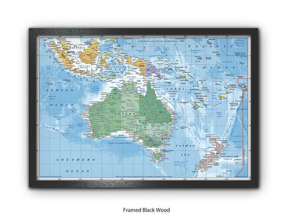Australasia Map