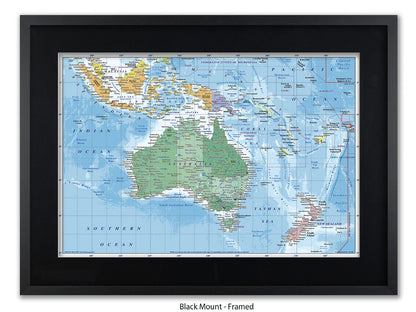 Australasia Map