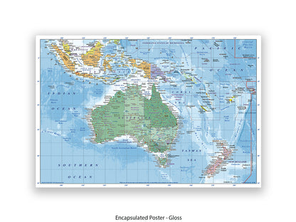 Australasia Map