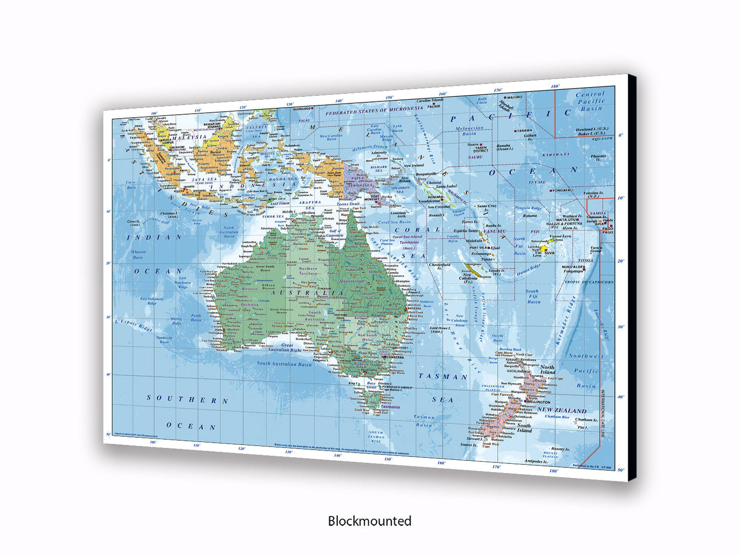 Australasia Map
