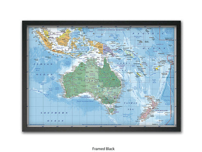 Australasia Map