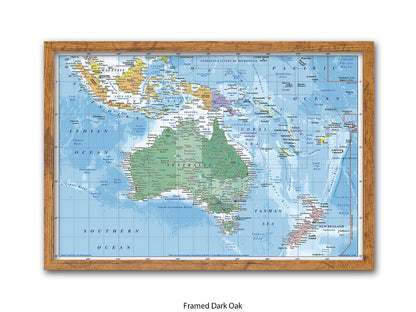 Australasia Map