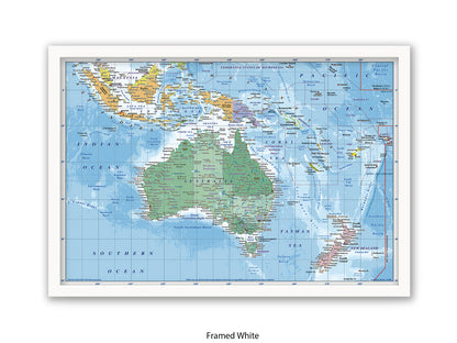 Australasia Map