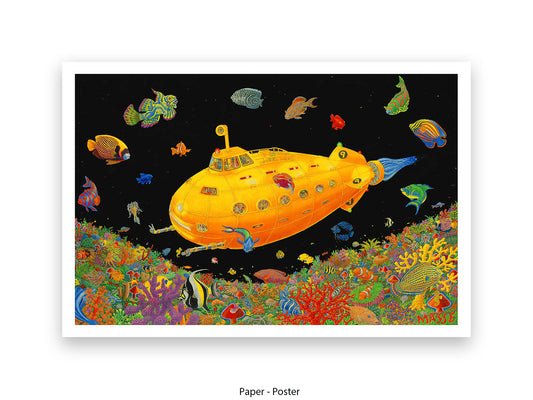 Yellow Submarine - Tom Masse - Poster