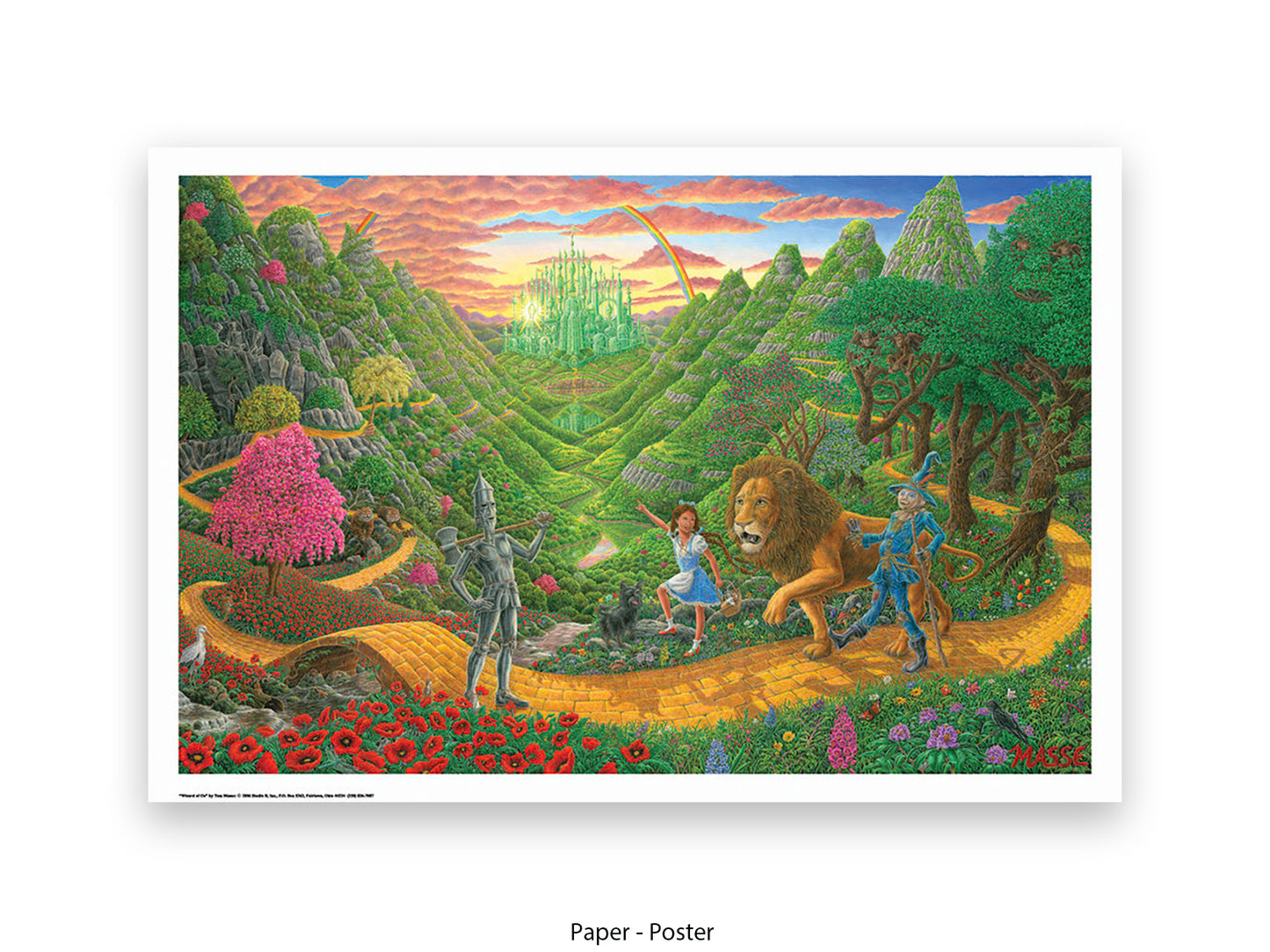 Wizard of Oz - Tom Masse - Poster