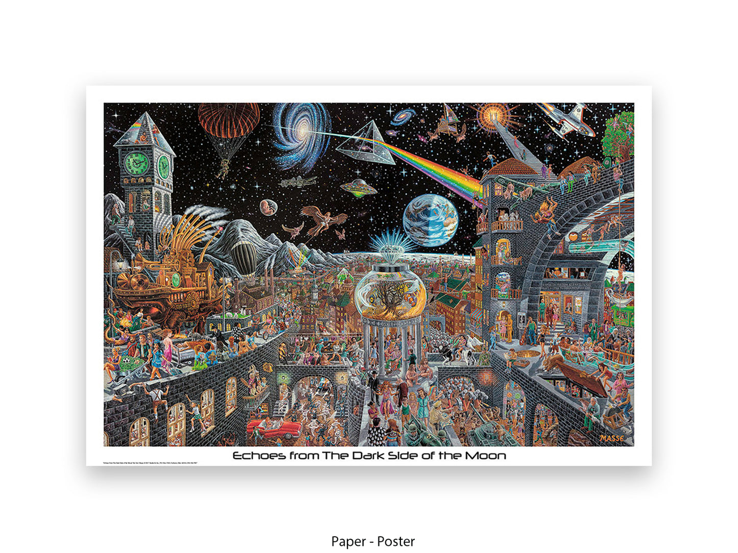 Echoes of the Dark Side of the Moon Poster