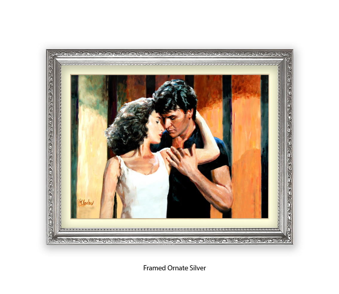 Dirty Dancing - Embrace - Michael Kozlov Art Print