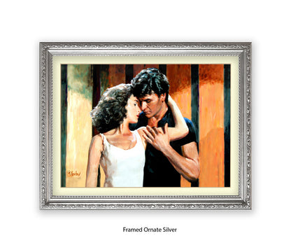 Dirty Dancing - Embrace - Michael Kozlov Art Print