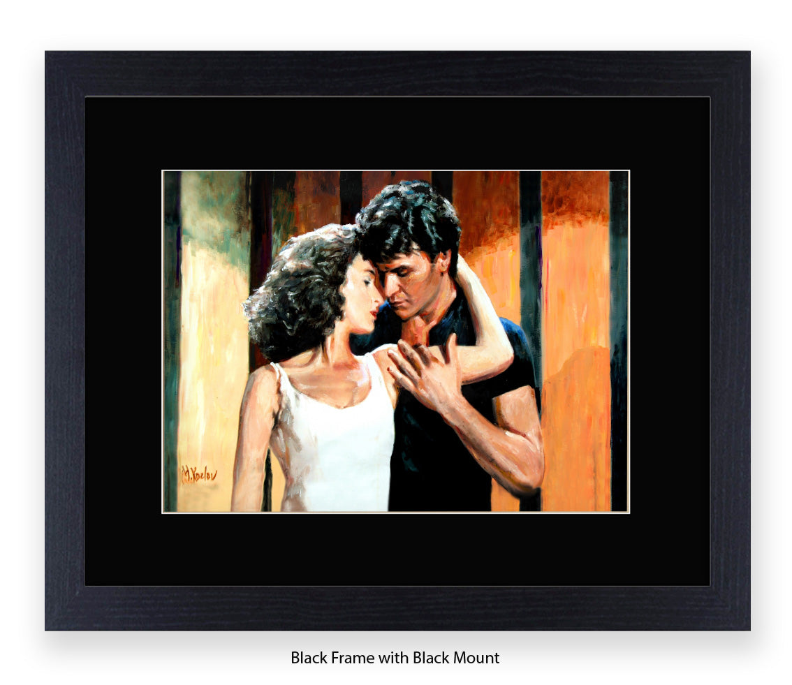 Dirty Dancing - Embrace - Michael Kozlov Art Print