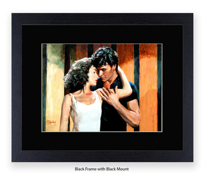 Dirty Dancing - Embrace - Michael Kozlov Art Print