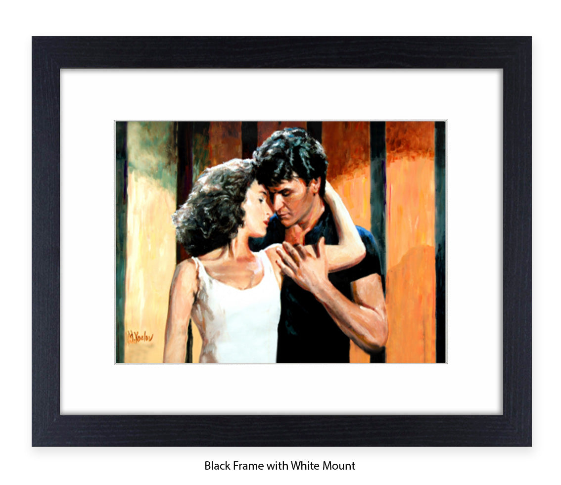 Dirty Dancing - Embrace - Michael Kozlov Art Print