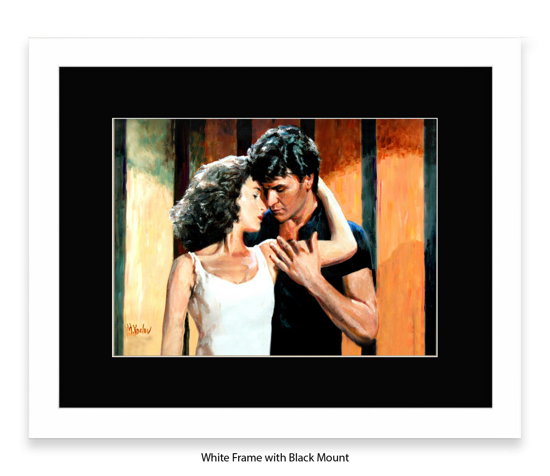 Dirty Dancing - Embrace - Michael Kozlov Art Print