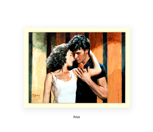 Dirty Dancing - Embrace - Michael Kozlov Art Print