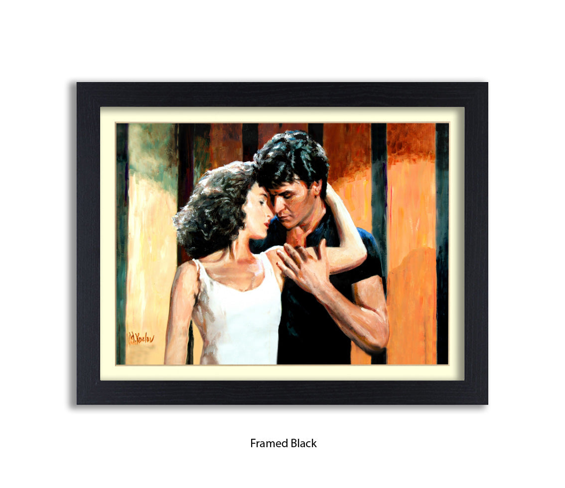 Dirty Dancing - Embrace - Michael Kozlov Art Print