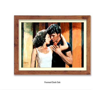 Dirty Dancing - Embrace - Michael Kozlov Art Print