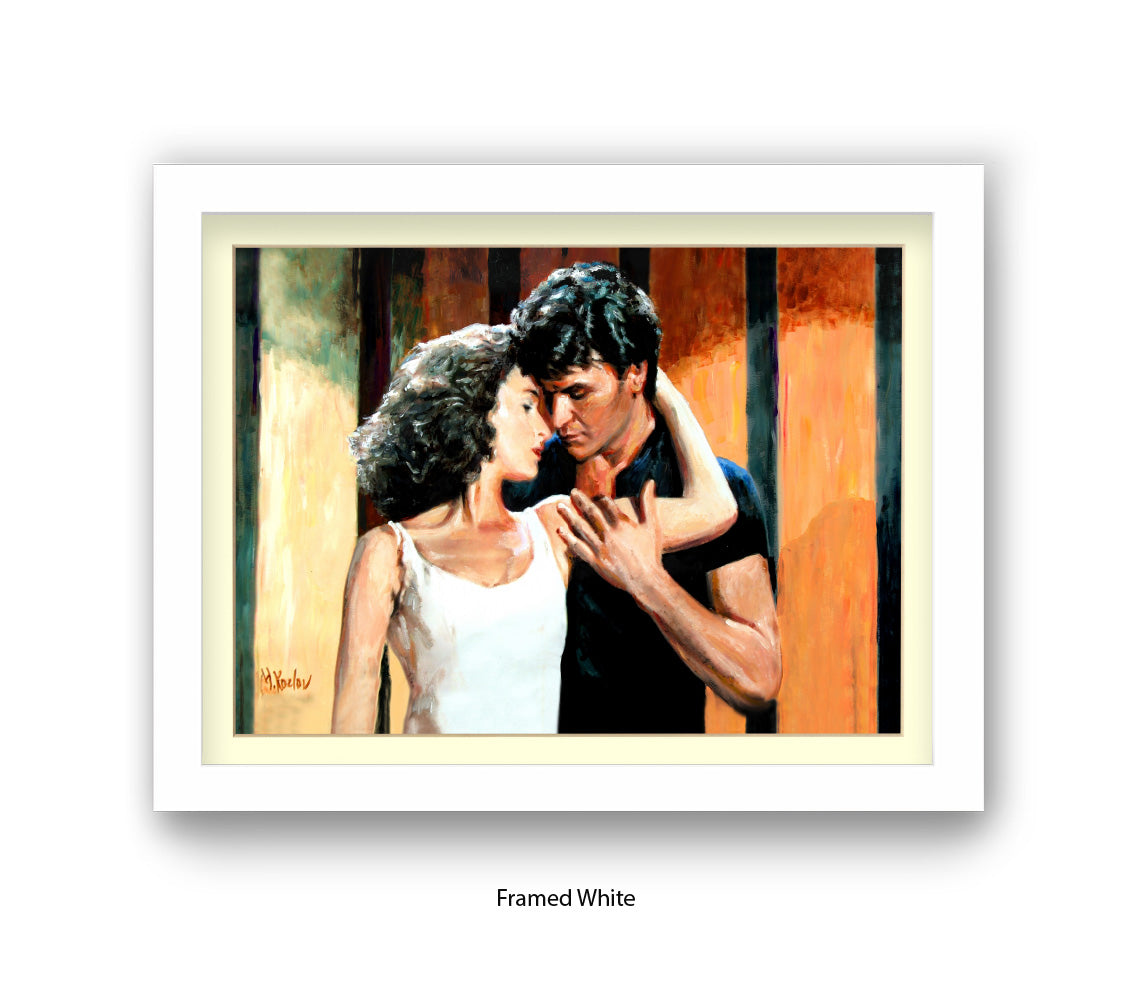 Dirty Dancing - Embrace - Michael Kozlov Art Print