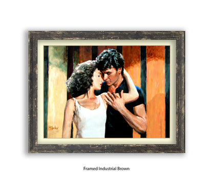 Dirty Dancing - Embrace - Michael Kozlov Art Print