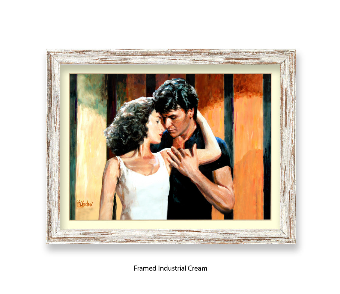 Dirty Dancing - Embrace - Michael Kozlov Art Print
