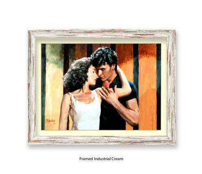 Dirty Dancing - Embrace - Michael Kozlov Art Print