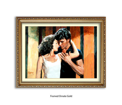 Dirty Dancing - Embrace - Michael Kozlov Art Print