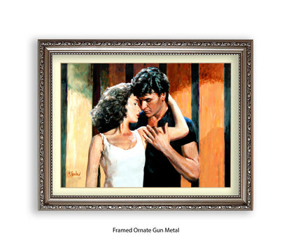 Dirty Dancing - Embrace - Michael Kozlov Art Print