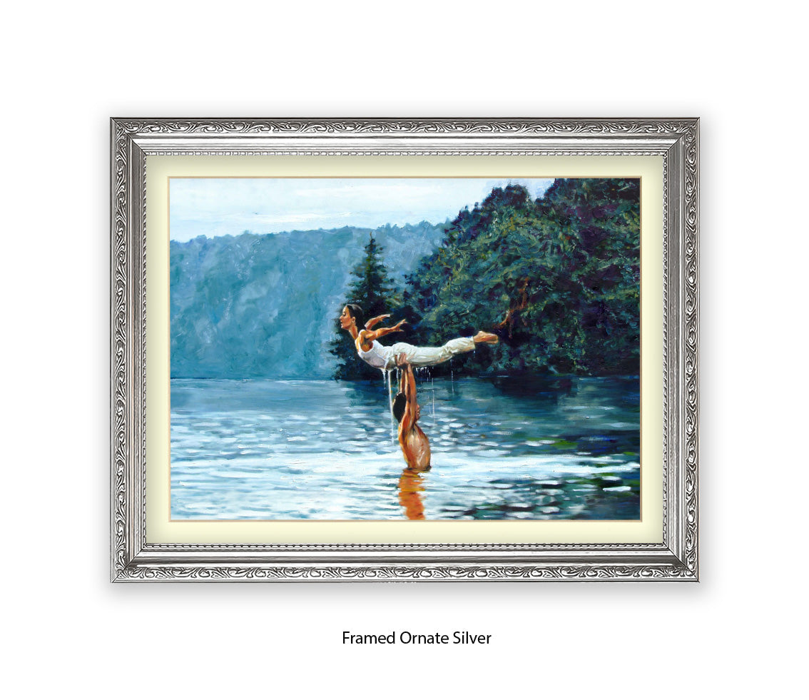 Dirty Dancing - Lake - Michael Kozlov Art Print