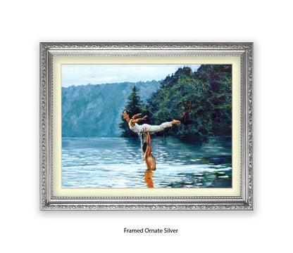 Dirty Dancing - Lake - Michael Kozlov Art Print