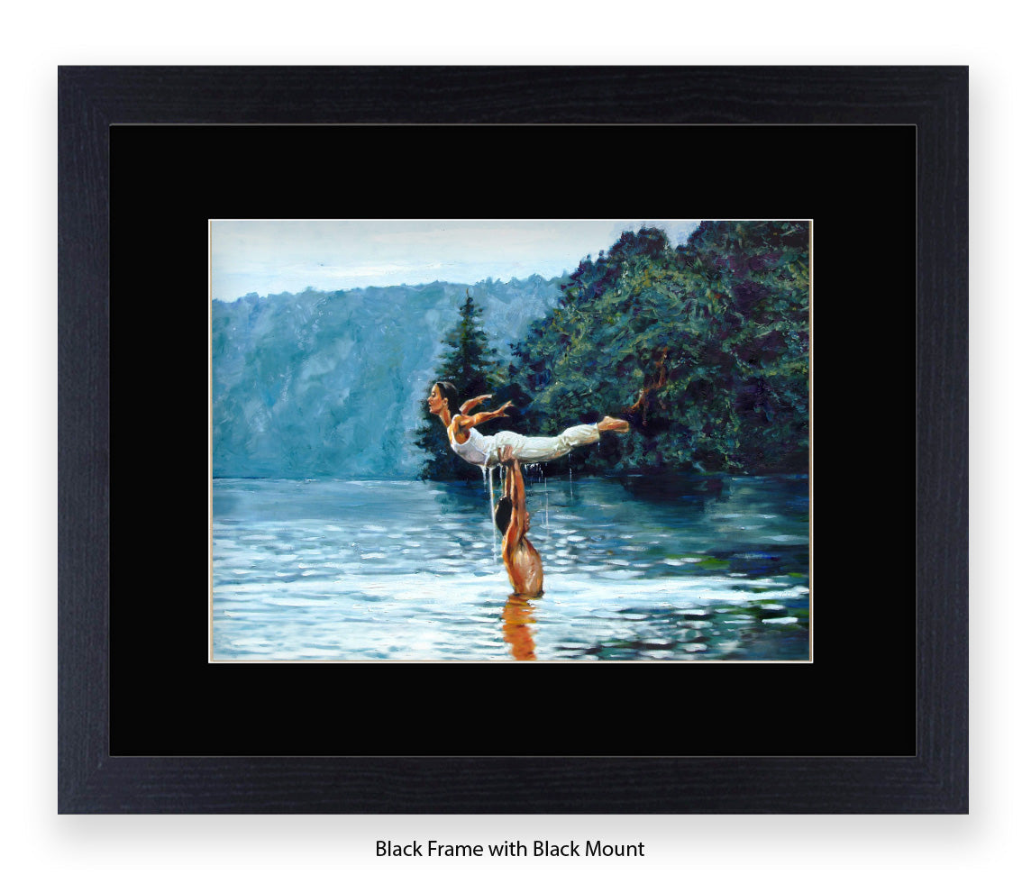 Dirty Dancing - Lake - Michael Kozlov Art Print