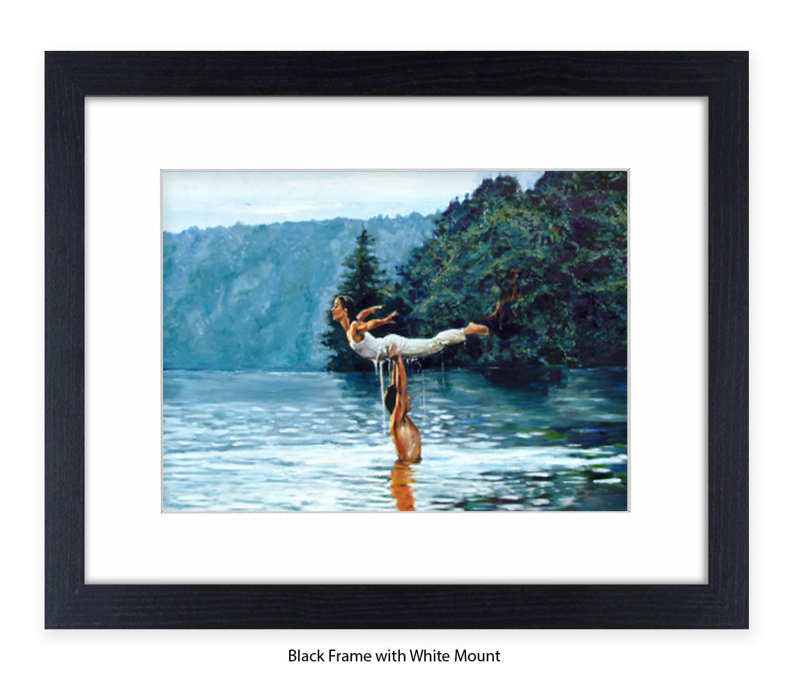 Dirty Dancing - Lake - Michael Kozlov Art Print