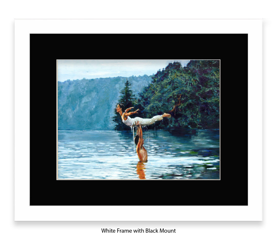 Dirty Dancing - Lake - Michael Kozlov Art Print