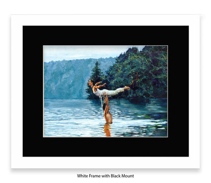Dirty Dancing - Lake - Michael Kozlov Art Print