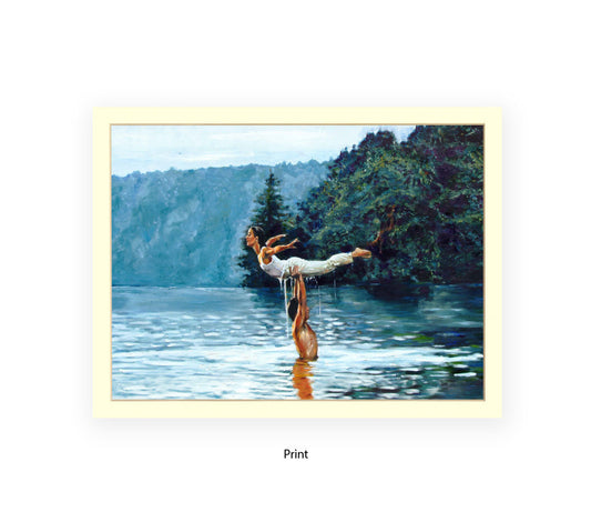 Dirty Dancing - Lake - Michael Kozlov Art Print
