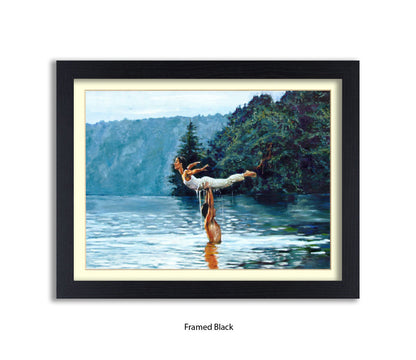 Dirty Dancing - Lake - Michael Kozlov Art Print
