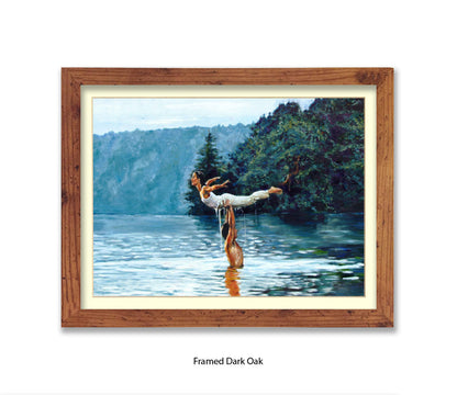 Dirty Dancing - Lake - Michael Kozlov Art Print